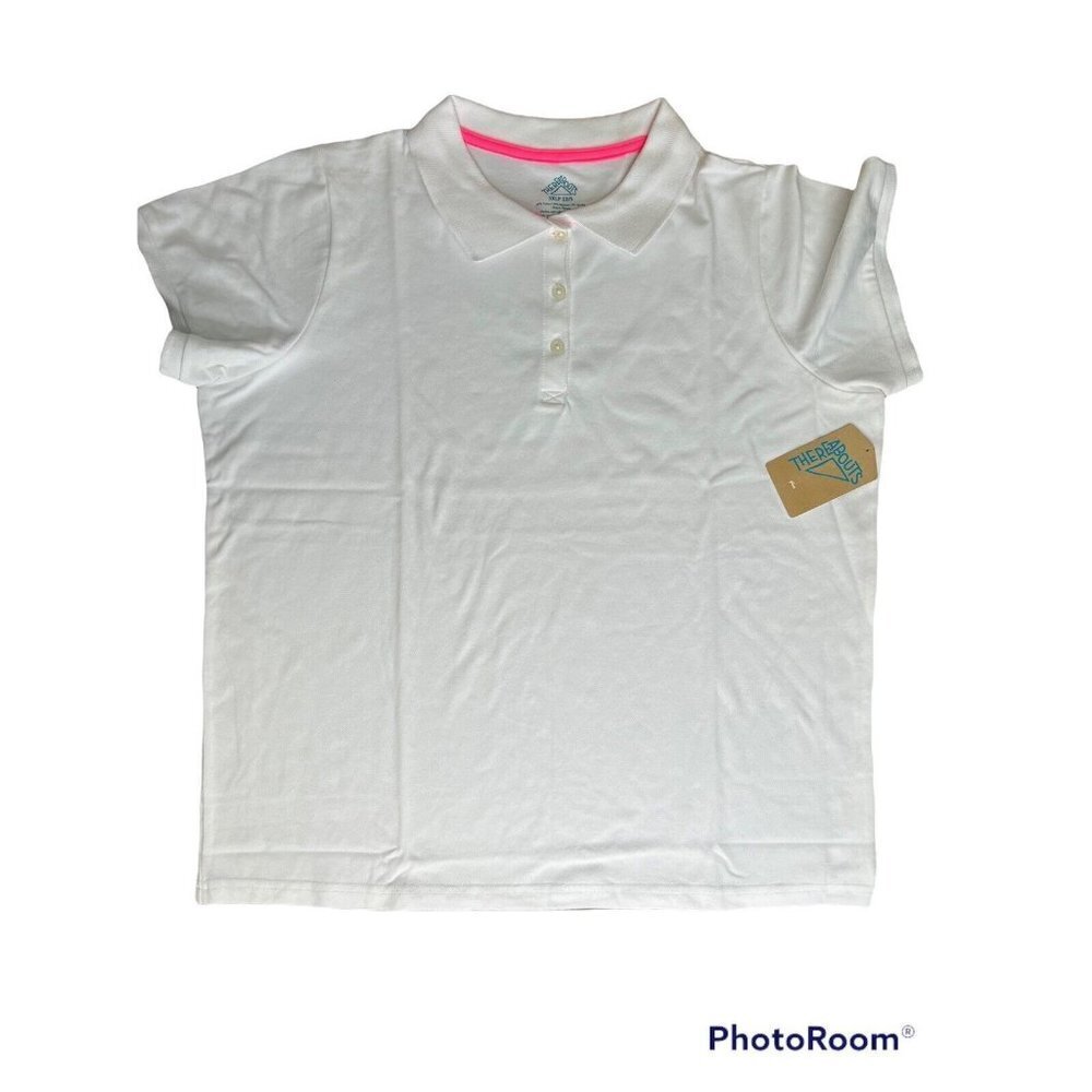 There Abouts Girl Short Sleeve School Uniform Shirt Color white Size 3XLP (C6)